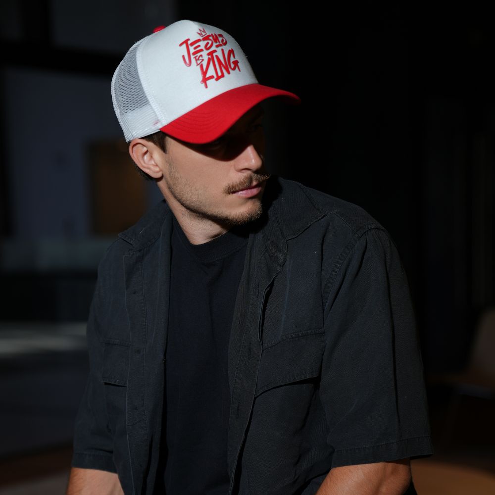 Boné Truker Vermelho