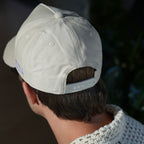 Boné Truker Branco e Roxo