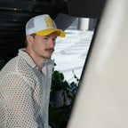 Boné Truker Amarelo