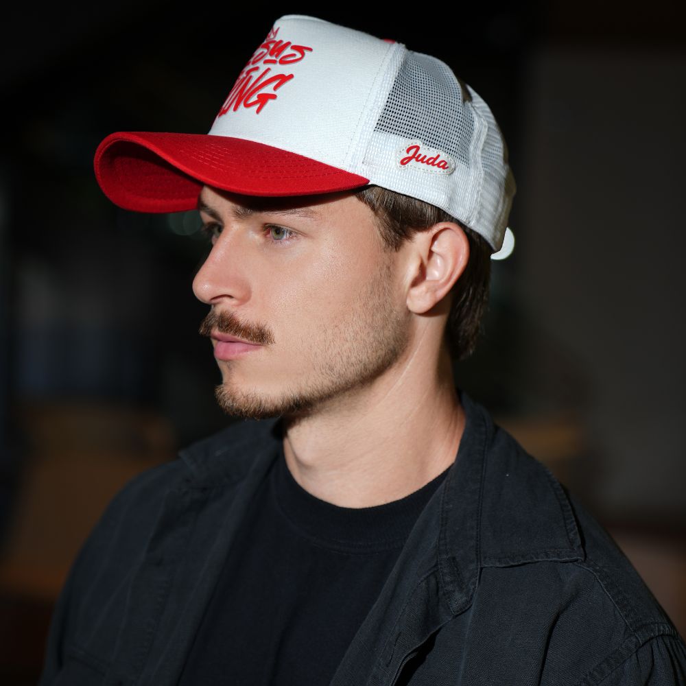 Boné Truker Vermelho