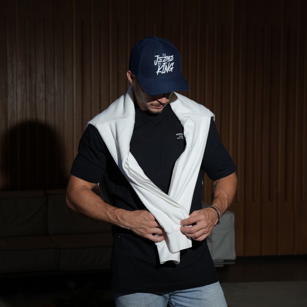 Boné Baseball Marinho