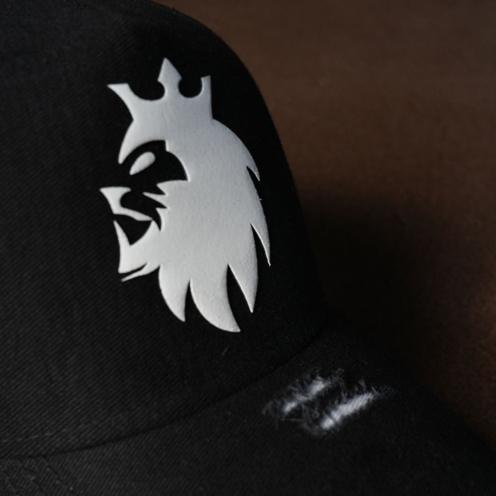 Boné Truker Preto e Branco